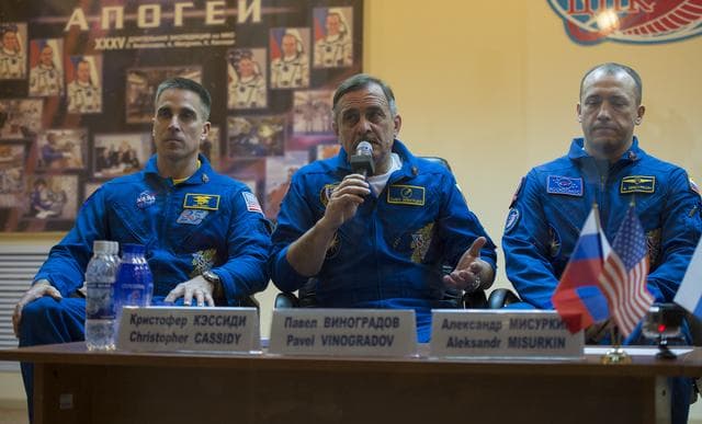 NASA image: Expedition 35 Press Conference