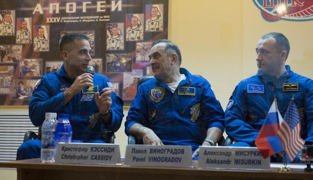 NASA image: Expedition 35 Press Conference