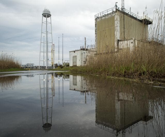NASA image: Antares Rocket Preparation