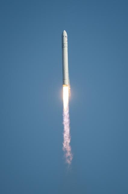 NASA image: Antares Rocket Test Launch