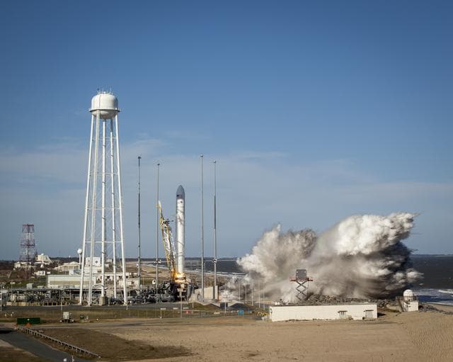 NASA image: Antares Rocket Test Launch