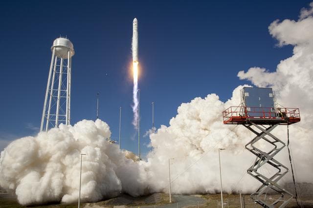 NASA image: Antares Rocket Test Launch