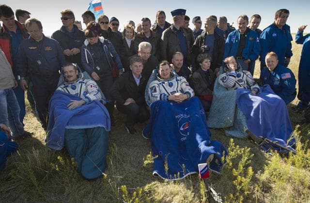 NASA image: Expedition 35 Landing