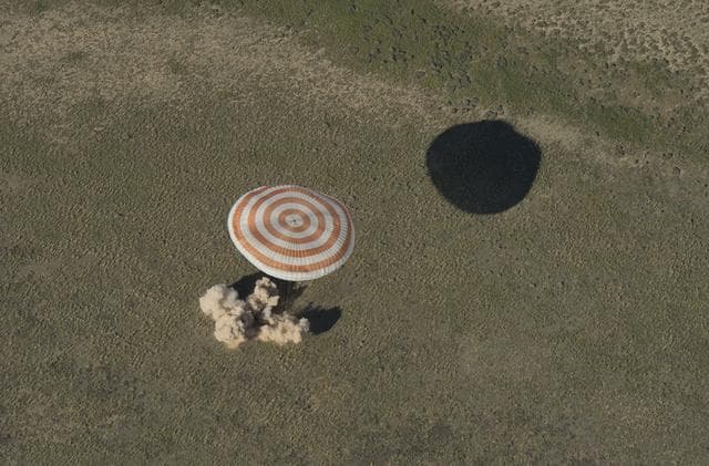 NASA image: Expedition 35 Landing