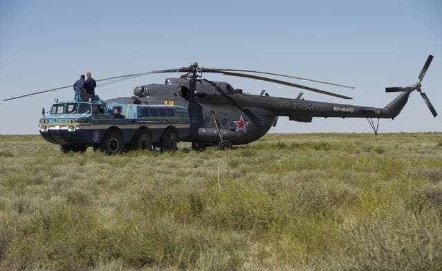 NASA image: Expedition 35 Landing
