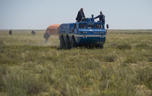NASA image: Expedition 35 Landing