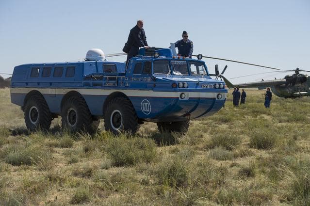 NASA image: Expedition 35 Landing