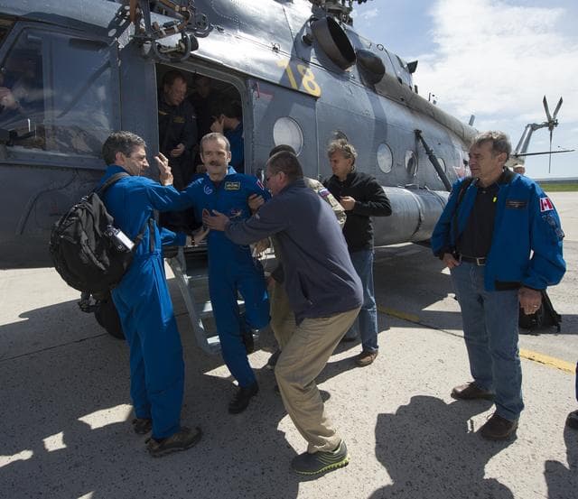 NASA image: Expedition 35 Landing