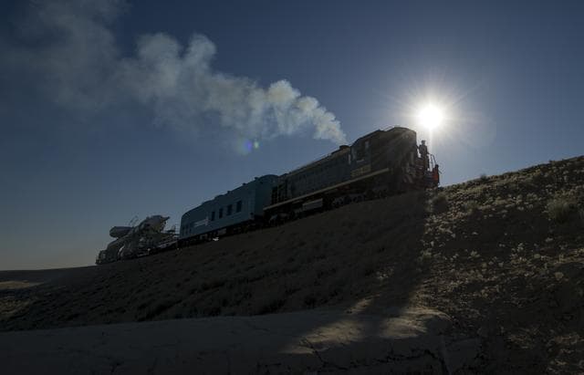 NASA image: Expedition 36 Soyuz TMA-09M Rollout