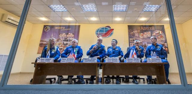 NASA image: Expedition 36 Press Conference