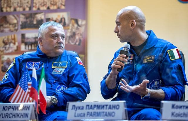 NASA image: Expedition 36 Press Conference