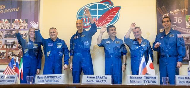 NASA image: Expedition 36 Press Conference