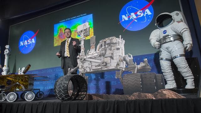 NASA image: Curiosity Rover's First Anniversary 
