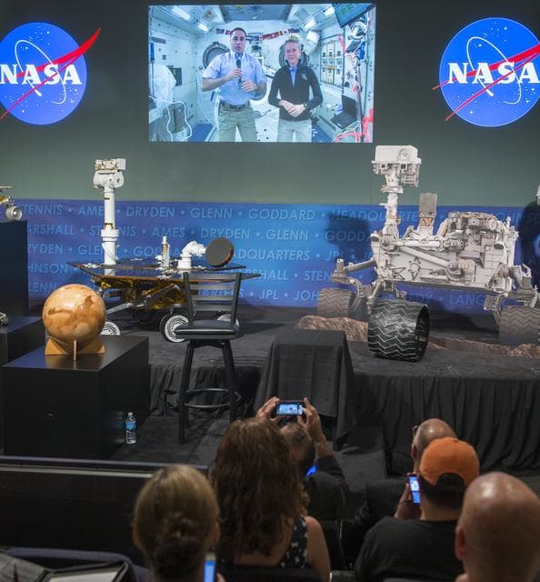NASA image: Curiosity Rover's First Anniversary 