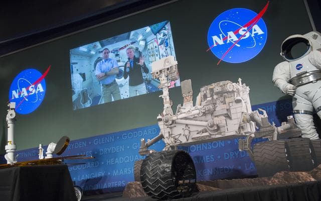 NASA image: Curiosity Rover's First Anniversary 
