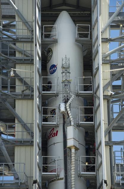 NASA image: LADEE/Minotaur V Rocket