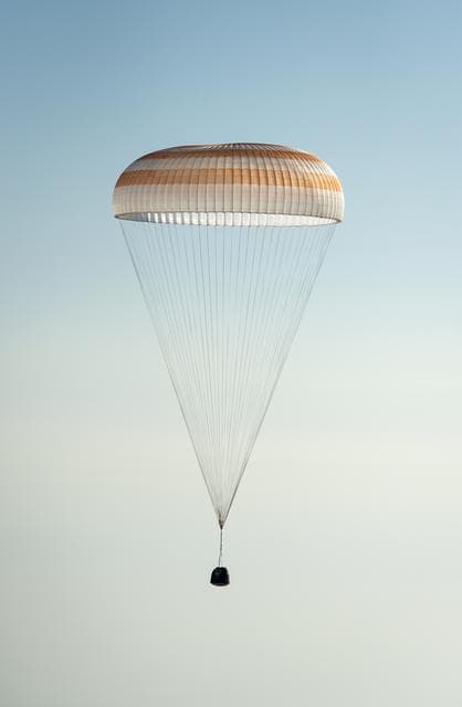 NASA image: Expedition 36 Soyuz TMA-08M Landing