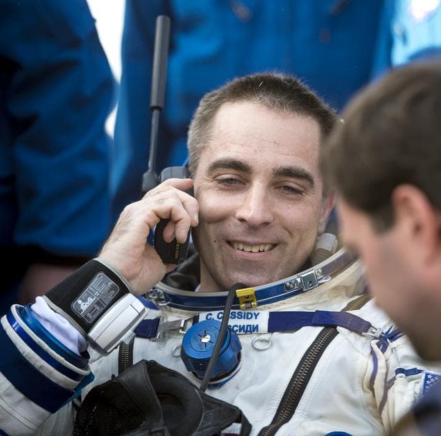 NASA image: Expedition 36 Soyuz TMA-08M Landing