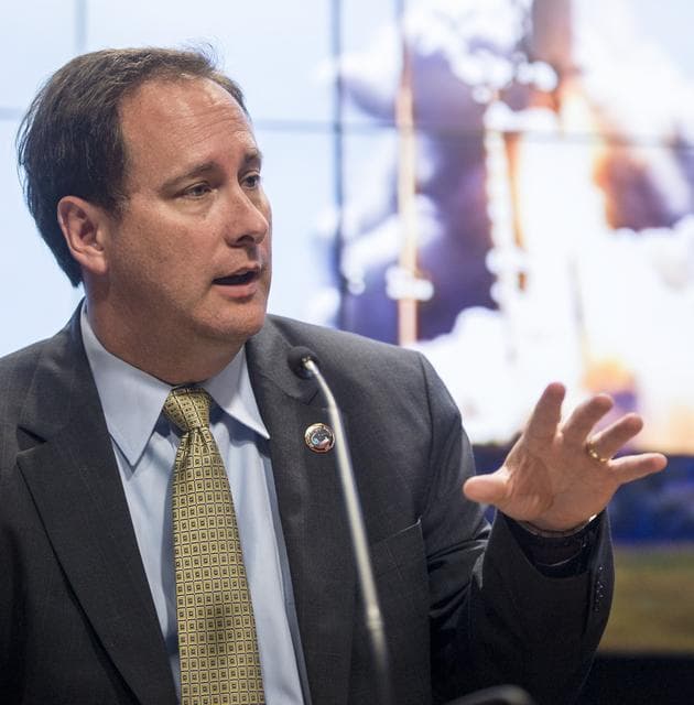 NASA image: Antares Post Launch Press Conference