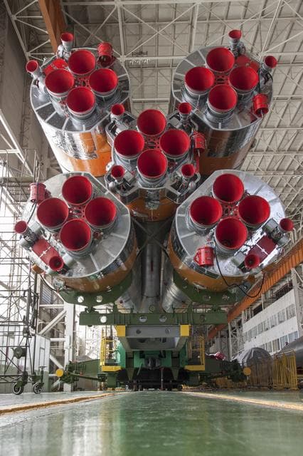 NASA image: Expedition 37 Soyuz Rocket