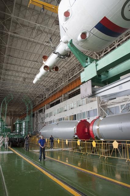 NASA image: Expedition 37 Soyuz Rocket