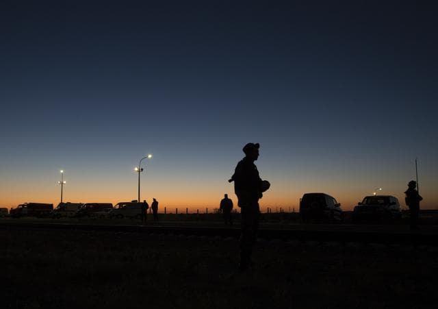 Expedition 37 Soyuz Rollout
