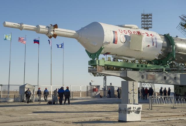 NASA image: Expedition 37 Soyuz Rollout
