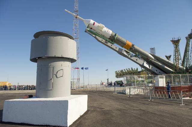 NASA image: Expedition 37 Soyuz Rollout