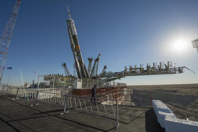 NASA image: Expedition 37 Soyuz Rollout