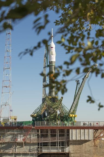 NASA image: Expedition 37 Soyuz Rollout