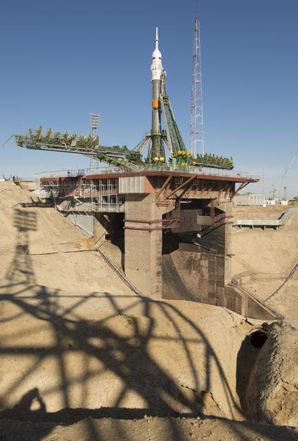 NASA image: Expedition 37 Soyuz Rollout
