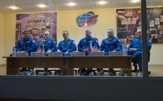 NASA image: Expedition 37 Press Conference