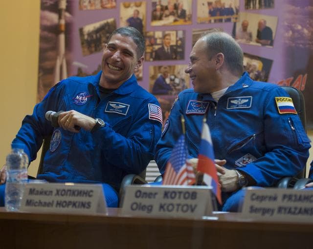 NASA image: Expedition 37 Press Conference