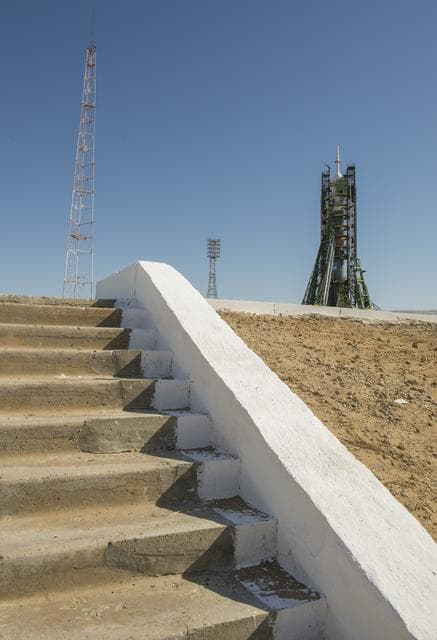 NASA image: Expedition 37 Soyuz Rocket