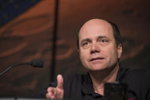 NASA image: MAVEN Press Briefing
