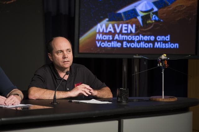 NASA image: MAVEN Press Briefing