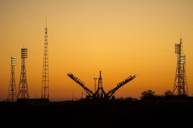 NASA image: Expedition 38 Soyuz Rollout