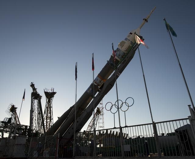 NASA image: Expedition 38 Soyuz Rollout