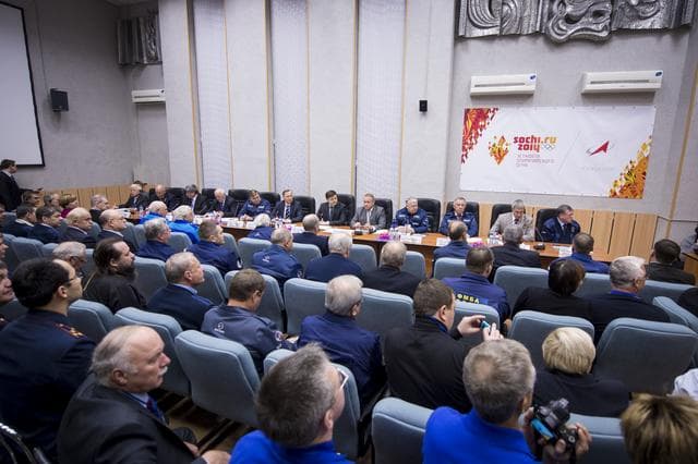 NASA image: Expedition 38 State Commission