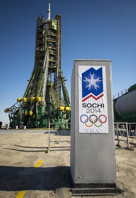 NASA image: Expedition 38 Soyuz Launch Pad