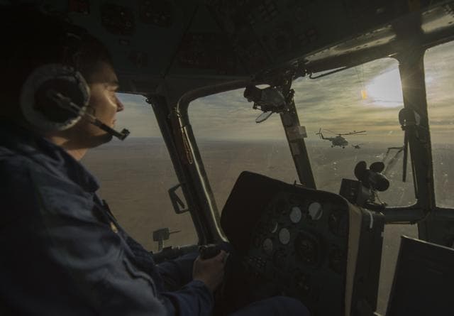 NASA image: Expedition 37 Soyuz Landing Preparation