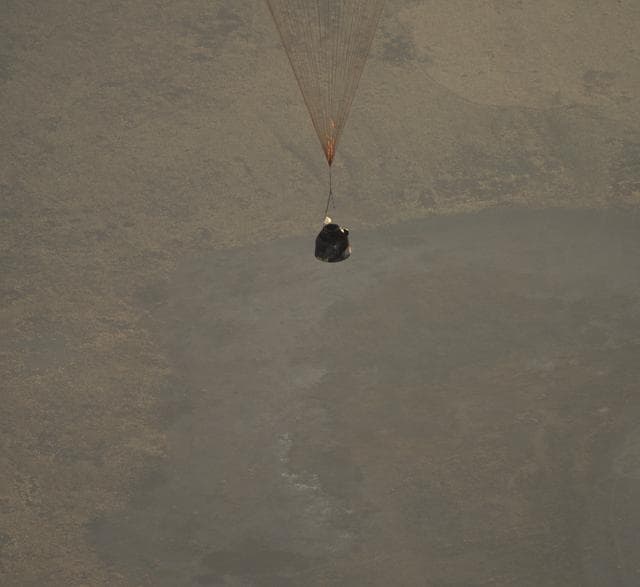 NASA image: Expedition 37 Landing