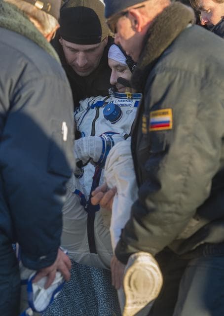 NASA image: Expedition 37 Landing