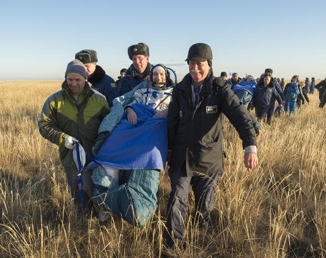 NASA image: Expedition 37 Landing