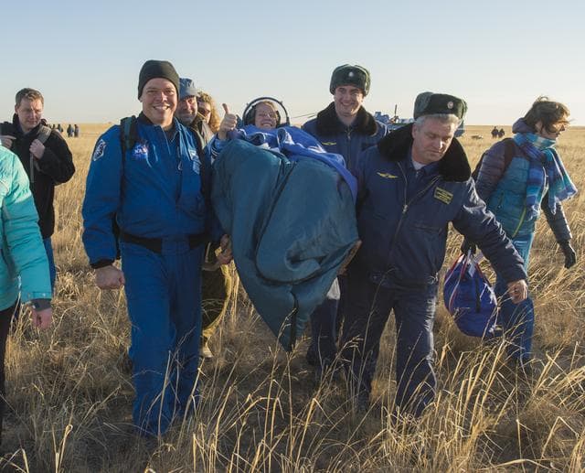 NASA image: Expedition 37 Landing