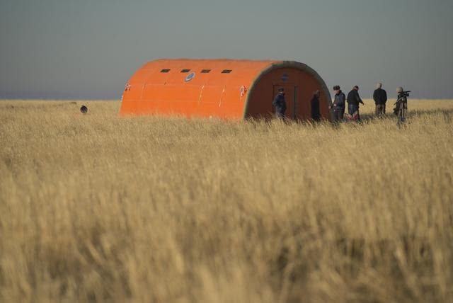 NASA image: Expedition 37 Landing