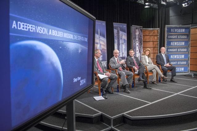 NASA image: Space Launch System Panel Discussion