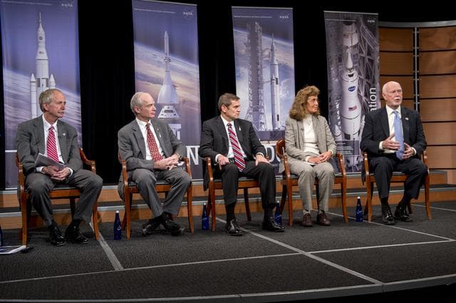 NASA image: Space Launch System Panel Discussion