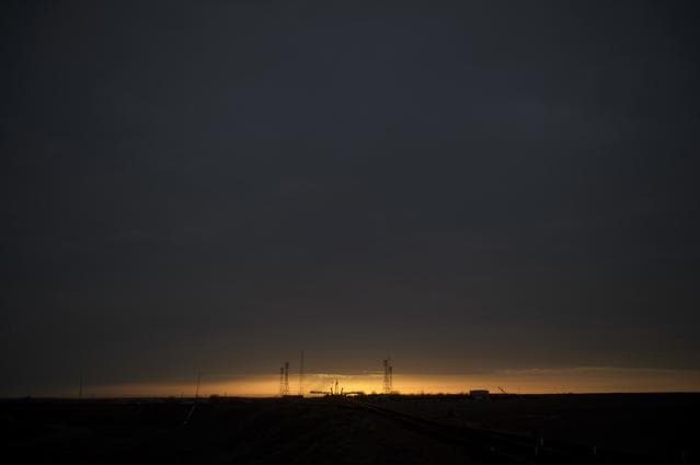 NASA image: Expedition 39 Soyuz Rollout