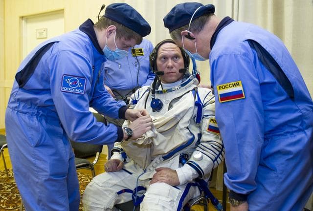 NASA image: Expedition 39 Preflight